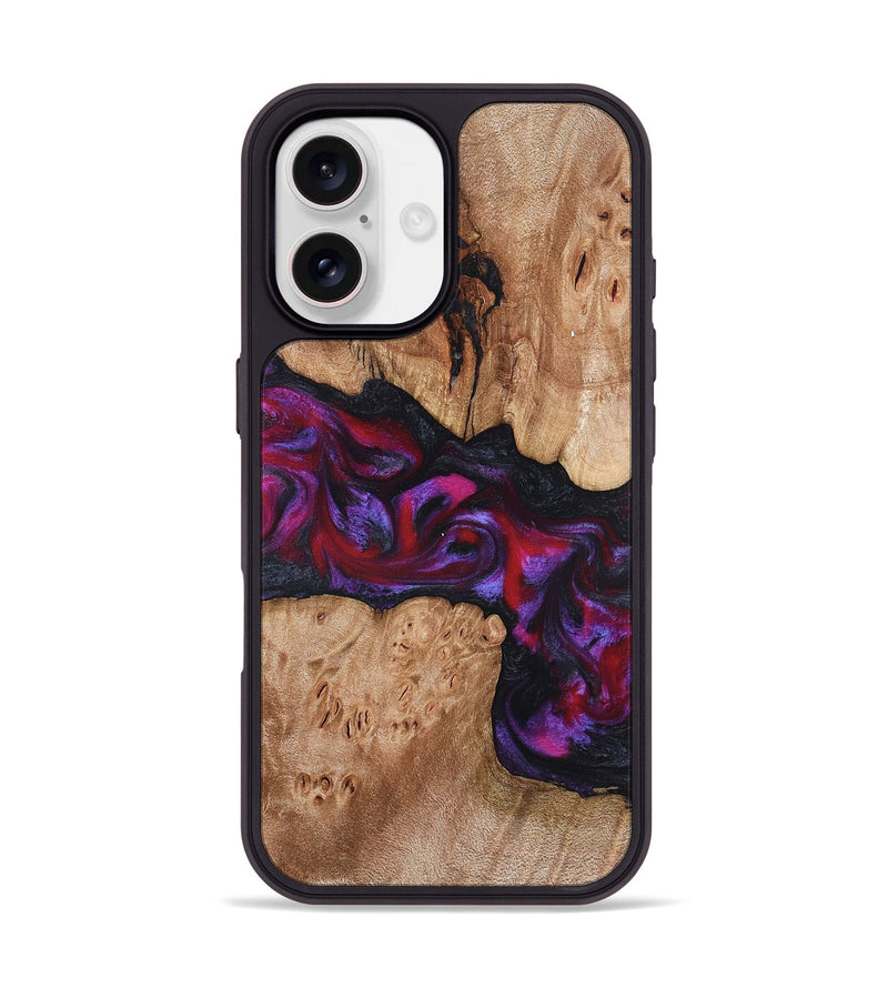 iPhone 17 Wood Phone Case - Beryl (Red, 822118)