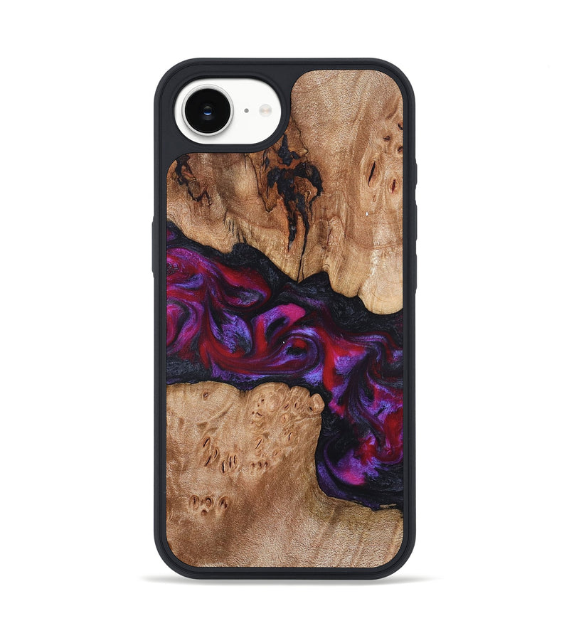 iPhone 17e Wood Phone Case - Beryl (Red, 822118)