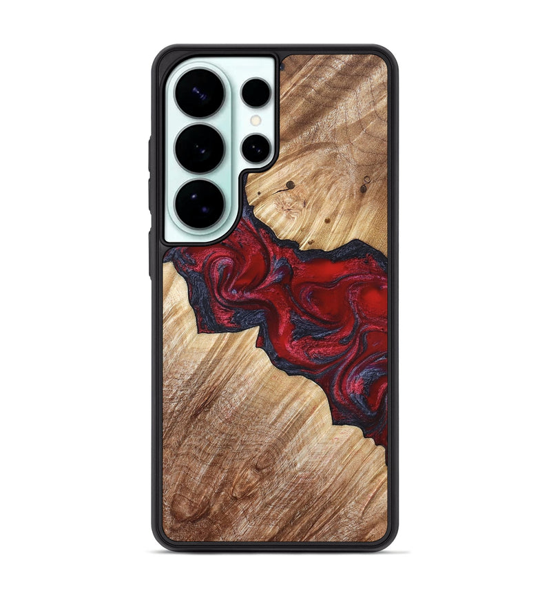 Galaxy S26 Ultra Wood Phone Case - Leola (Red, 822119)
