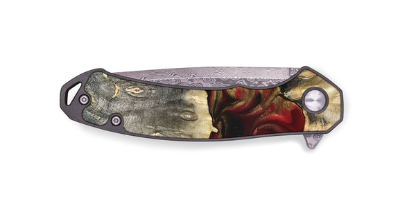 EDC Wood Pocket Knife - Lennie (Red, 822120)