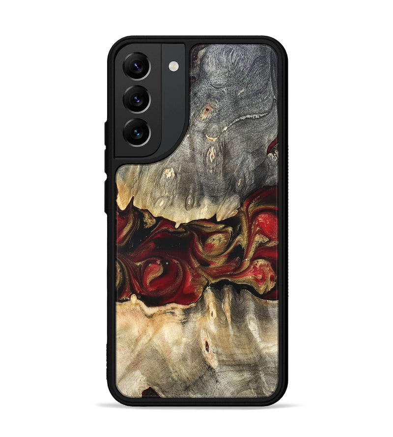 Galaxy S22 Plus Wood Phone Case - Lennie (Red, 822120)