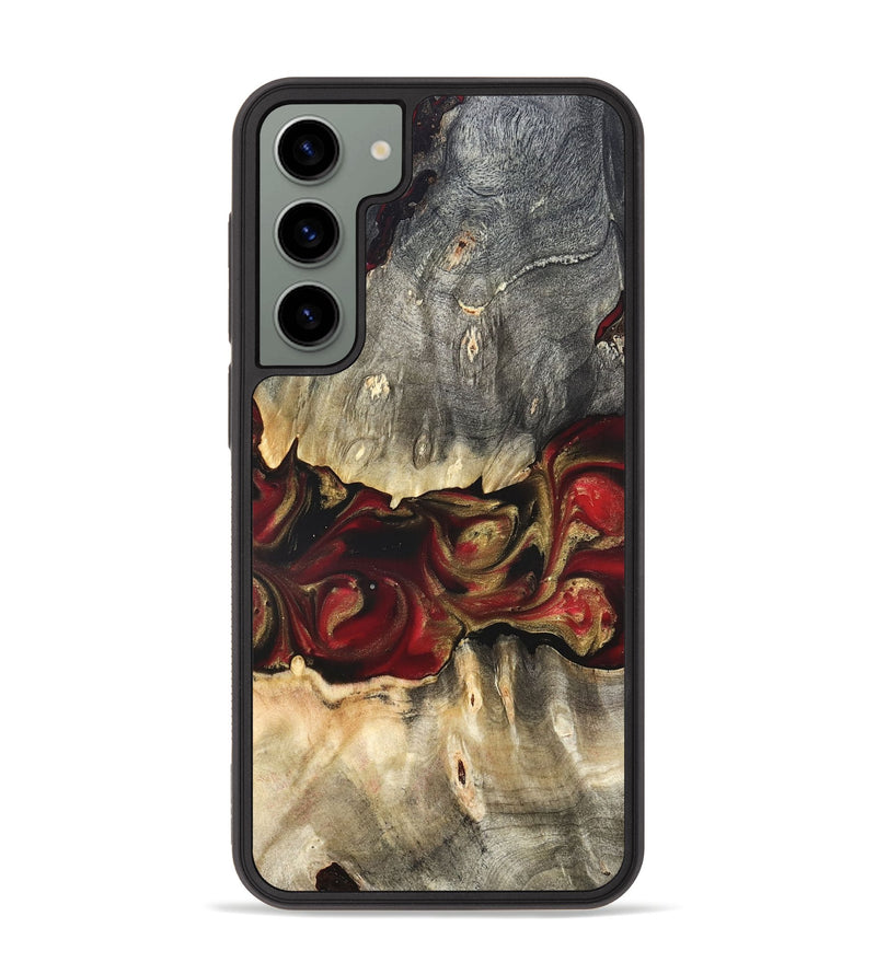 Galaxy S23 Plus Wood Phone Case - Lennie (Red, 822120)