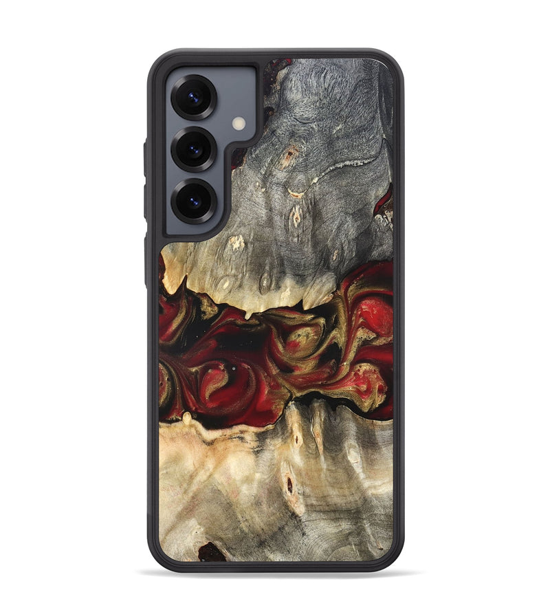 Galaxy S25 Plus Wood Phone Case - Lennie (Red, 822120)