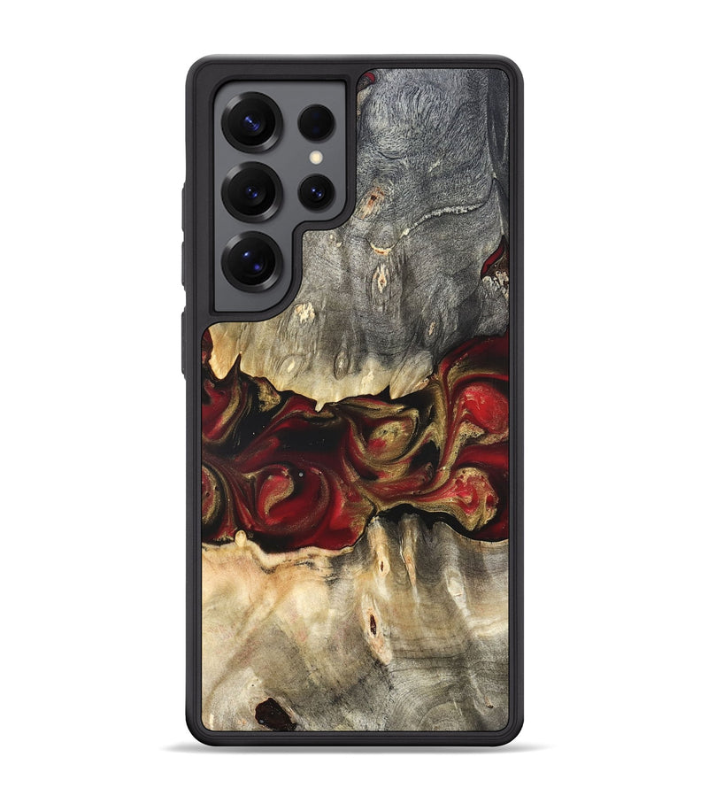 Galaxy S25 Ultra Wood Phone Case - Lennie (Red, 822120)