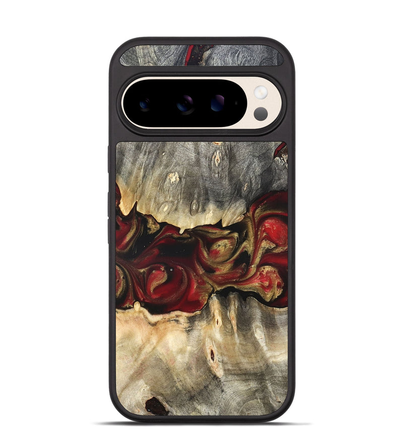 Pixel 10 Wood Phone Case - Lennie (Red, 822120)