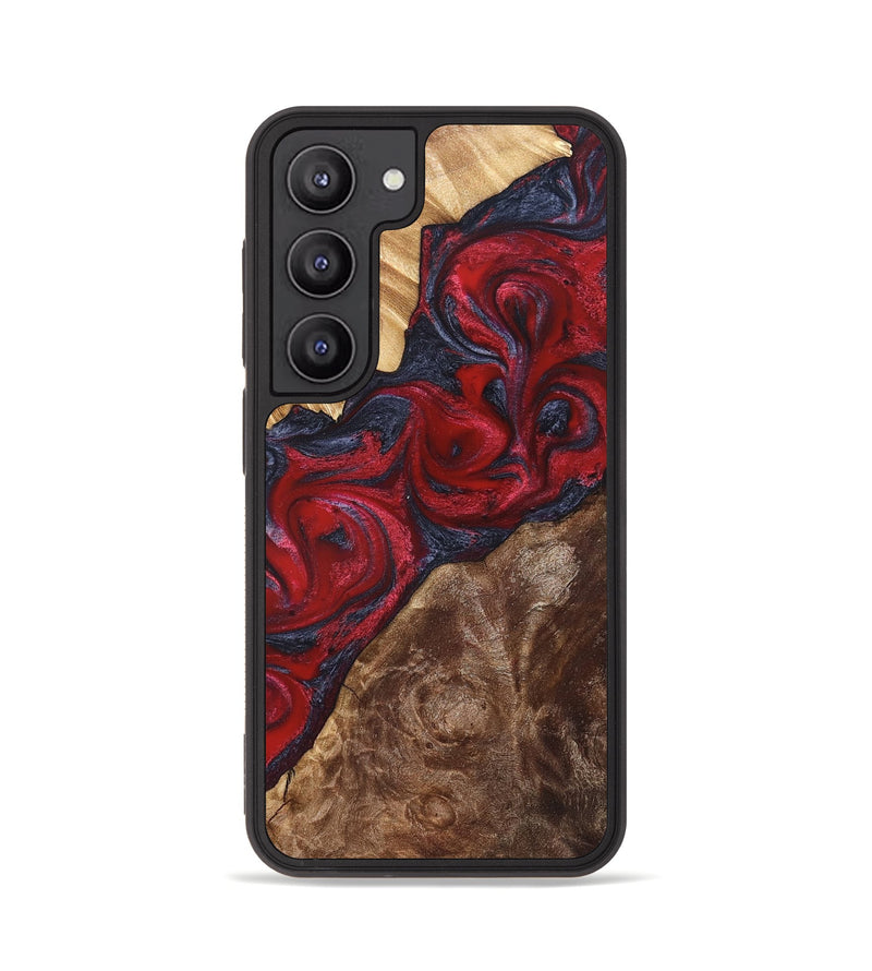 Galaxy S23 Wood Phone Case - Kirby (Red, 822121)