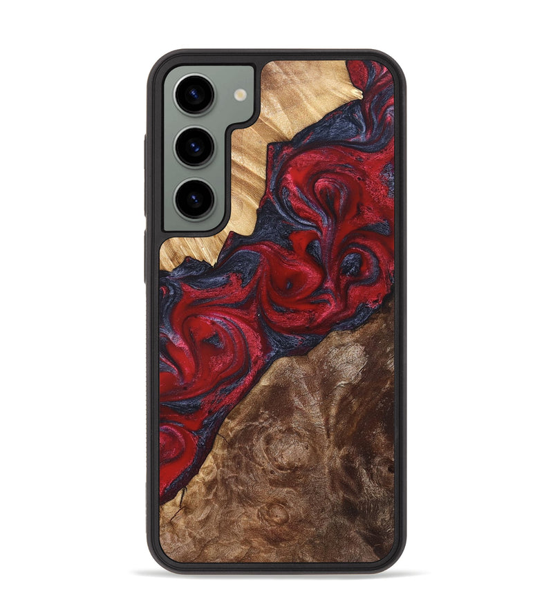 Galaxy S23 Plus Wood Phone Case - Kirby (Red, 822121)