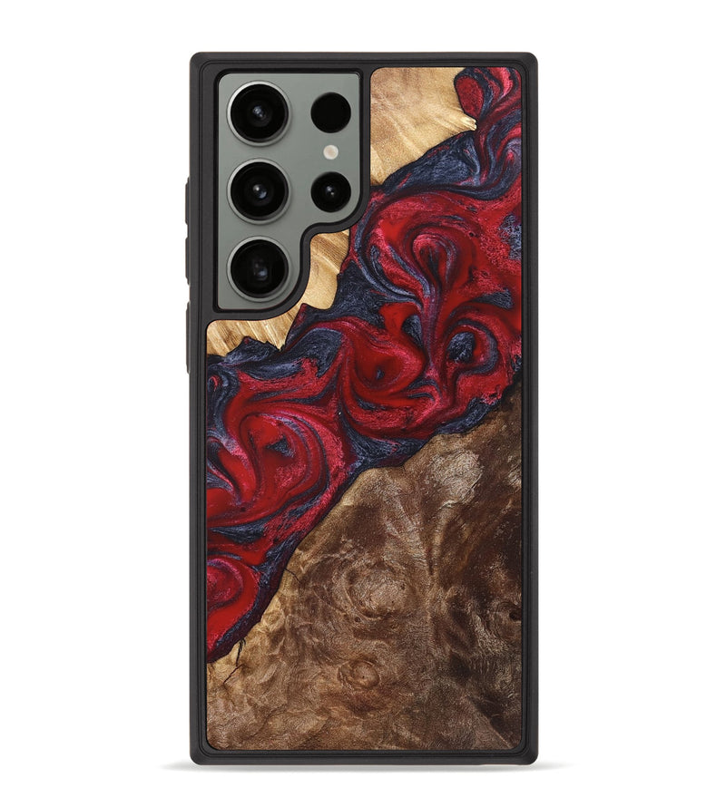 Galaxy S23 Ultra Wood Phone Case - Kirby (Red, 822121)