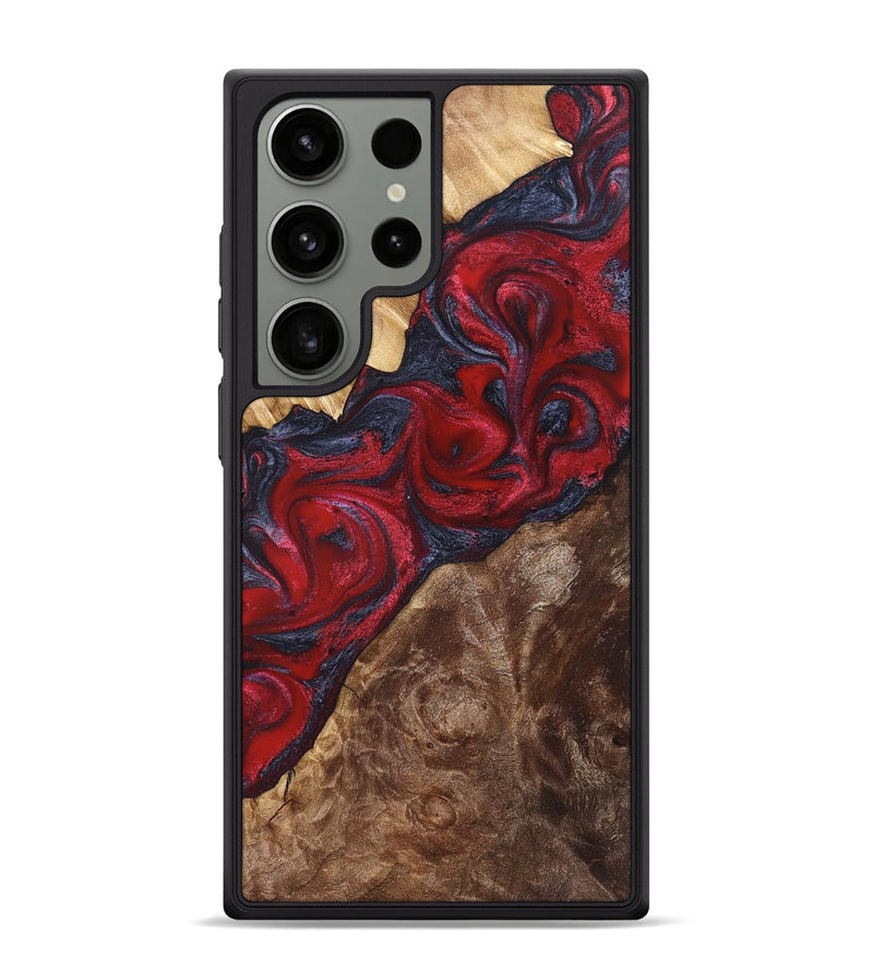 Galaxy S24 Ultra Wood Phone Case - Kirby (Red, 822121)