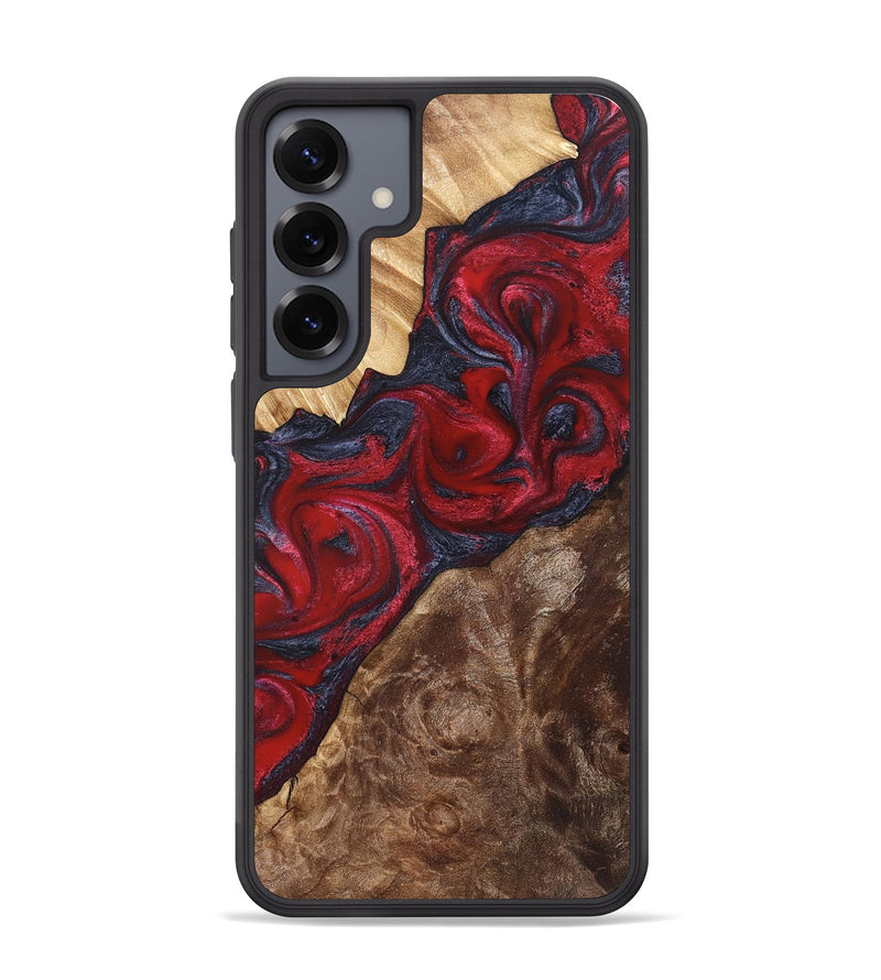 Galaxy S25 Plus Wood Phone Case - Kirby (Red, 822121)
