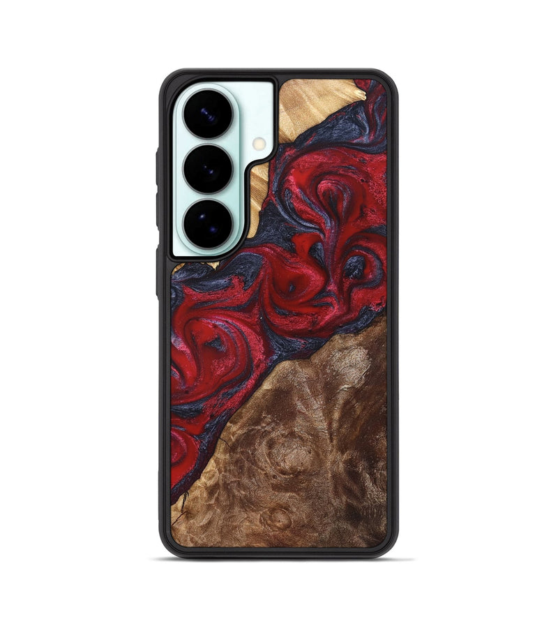 Galaxy S26 Wood Phone Case - Kirby (Red, 822121)