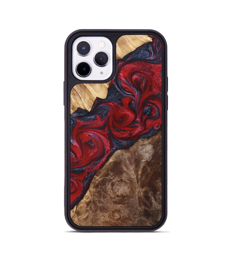 iPhone 11 Pro Wood Phone Case - Kirby (Red, 822121)
