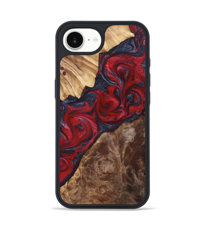 iPhone 16e Wood Phone Case - Kirby (Red, 822121)