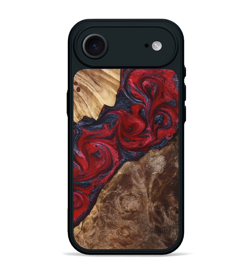 iPhone 17 Air Wood Phone Case - Kirby (Red, 822121)