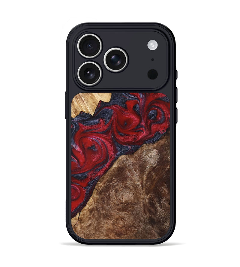 iPhone 17 Pro Wood Phone Case - Kirby (Red, 822121)