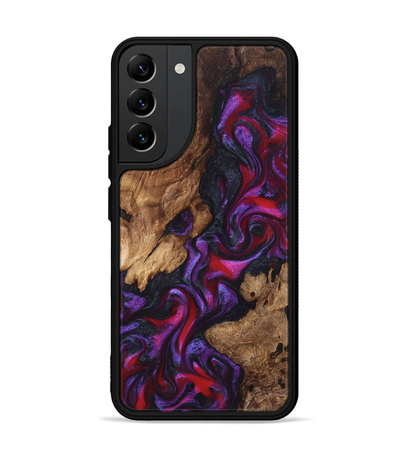 Galaxy S22 Plus Wood Phone Case - Kailee (Purple, 822122)