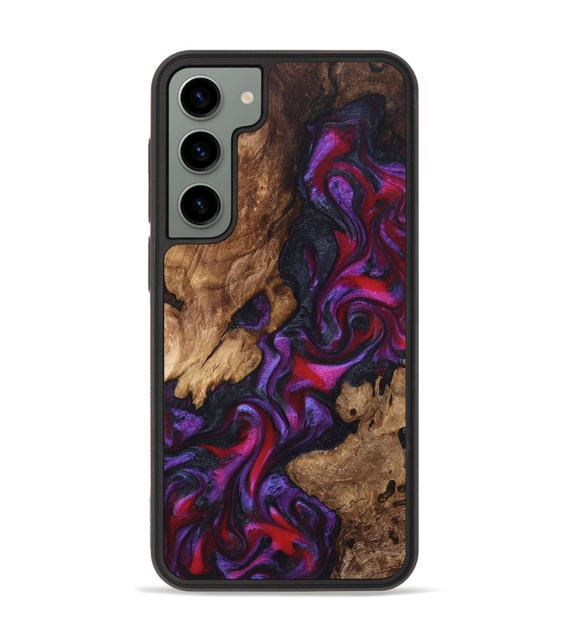 Galaxy S23 Plus Wood Phone Case - Kailee (Purple, 822122)
