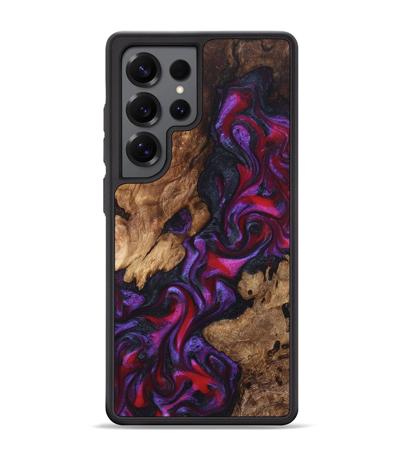 Galaxy S25 Ultra Wood Phone Case - Kailee (Purple, 822122)