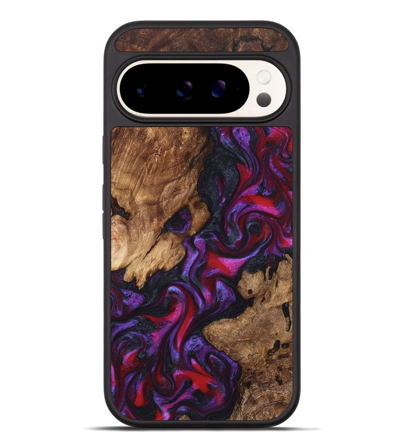 Pixel 9 Pro XL Wood Phone Case - Kailee (Purple, 822122)