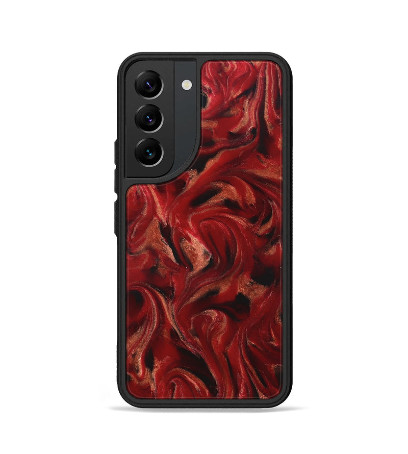 Galaxy S22 ResinArt Phone Case - Margot (Red, 822123)