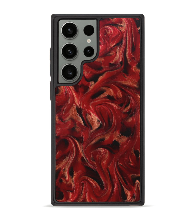 Galaxy S23 Ultra ResinArt Phone Case - Margot (Red, 822123)