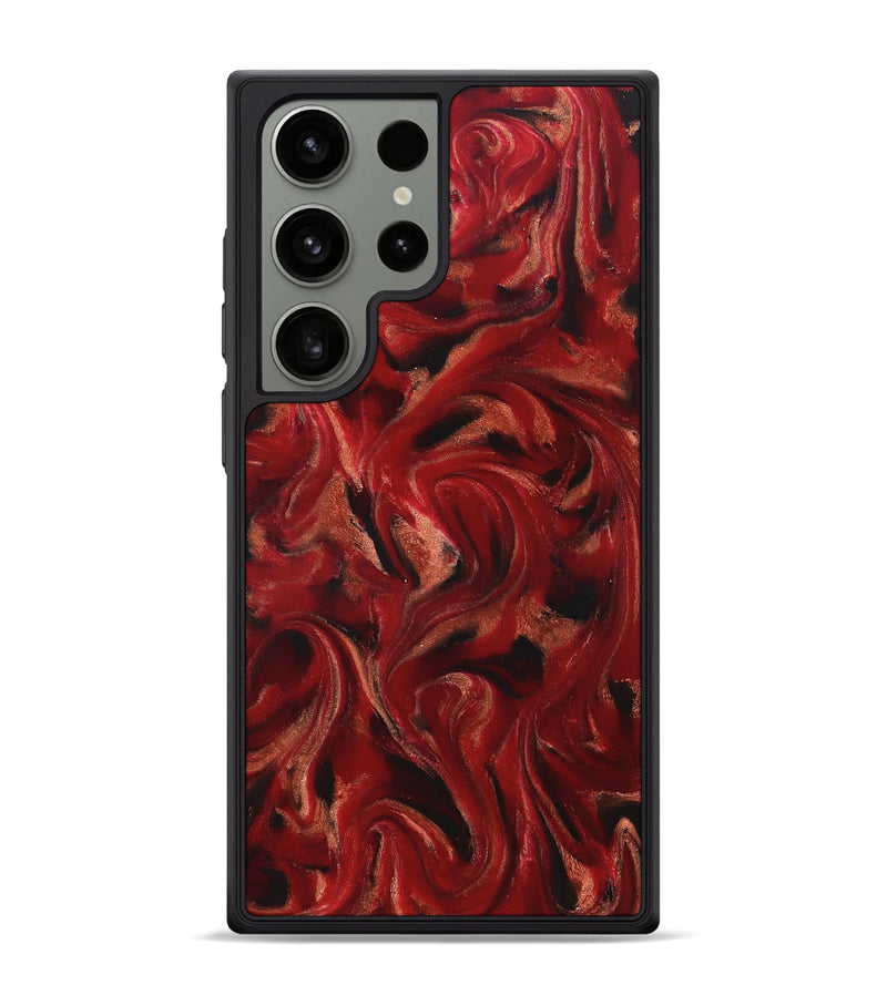 Galaxy S24 Ultra ResinArt Phone Case - Margot (Red, 822123)