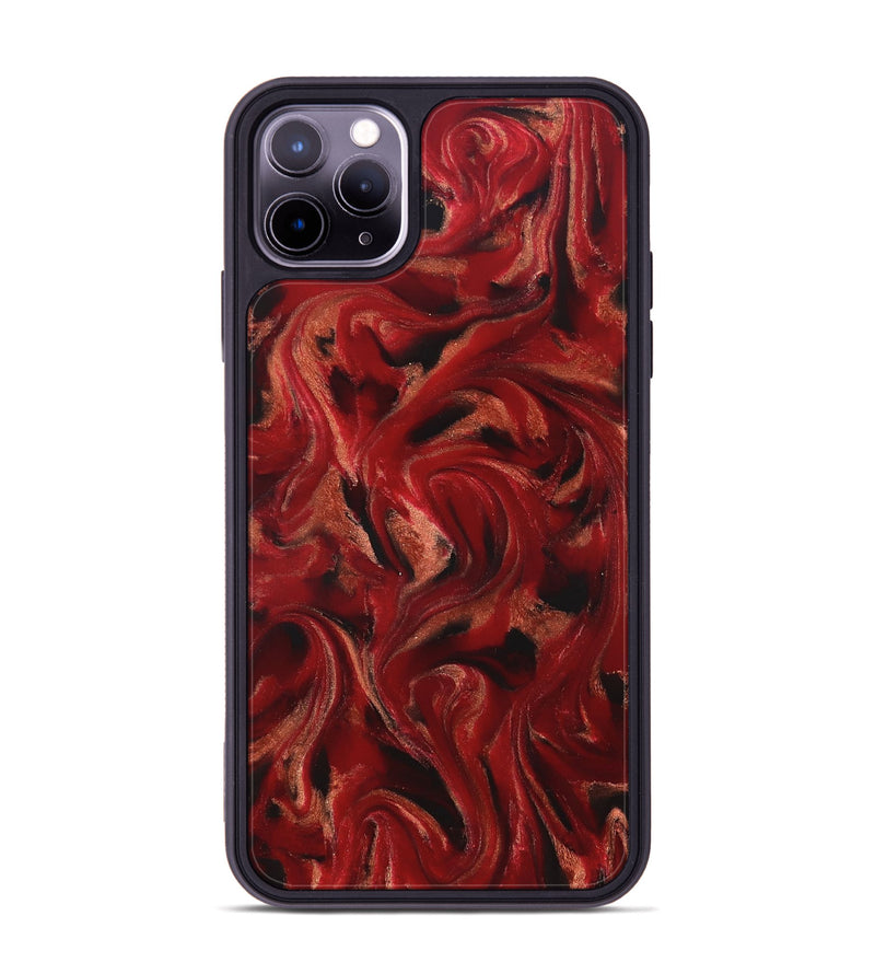 iPhone 11 Pro Max ResinArt Phone Case - Margot (Red, 822123)