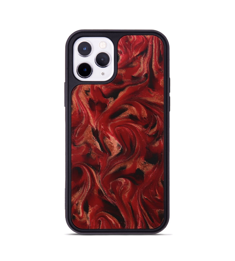 iPhone 11 Pro ResinArt Phone Case - Margot (Red, 822123)