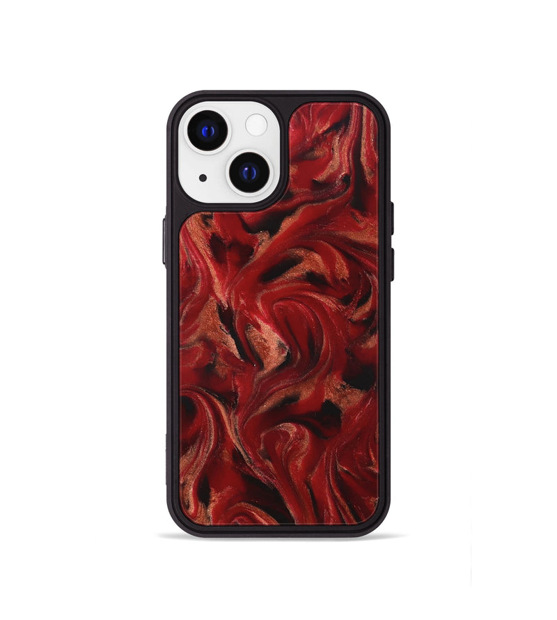 iPhone 13 mini ResinArt Phone Case - Margot (Red, 822123)
