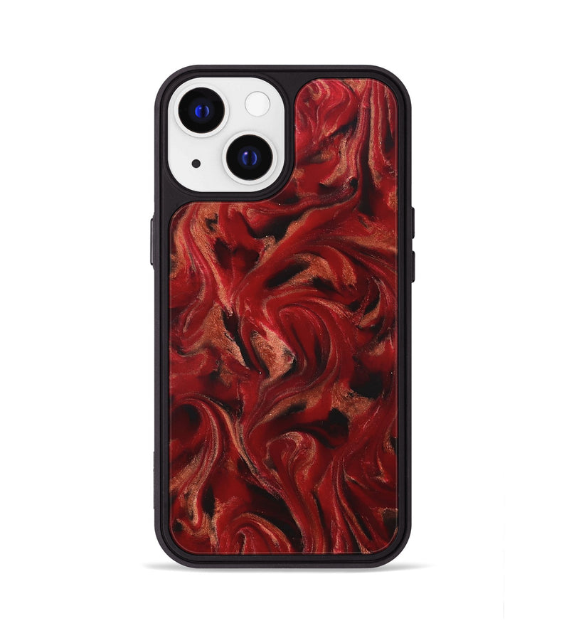 iPhone 13 ResinArt Phone Case - Margot (Red, 822123)