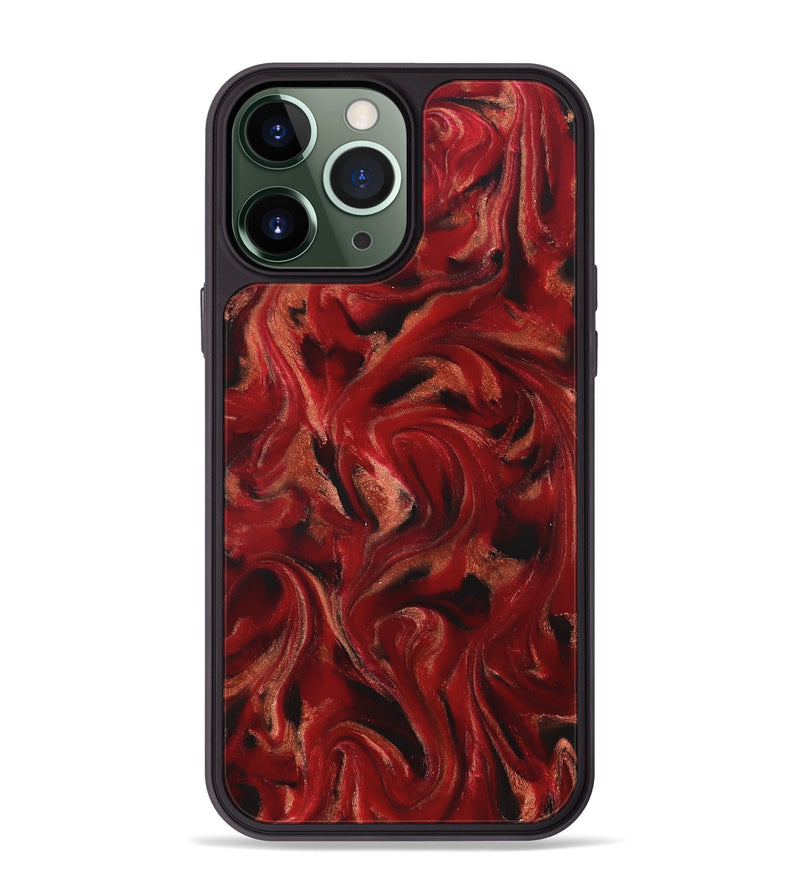 iPhone 13 Pro Max ResinArt Phone Case - Margot (Red, 822123)