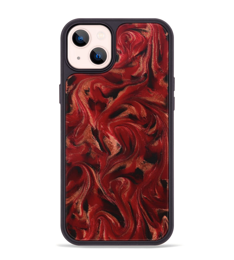 iPhone 14 Plus ResinArt Phone Case - Margot (Red, 822123)