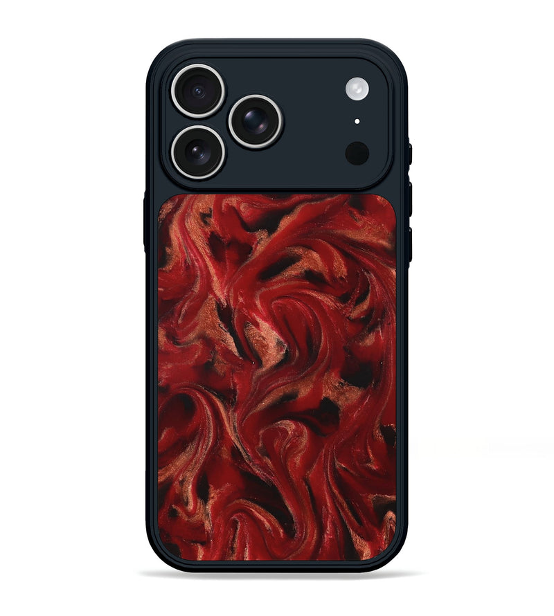 iPhone 17 Pro Max ResinArt Phone Case - Margot (Red, 822123)