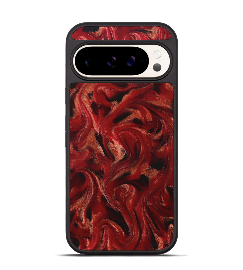 Pixel 9 ResinArt Phone Case - Margot (Red, 822123)