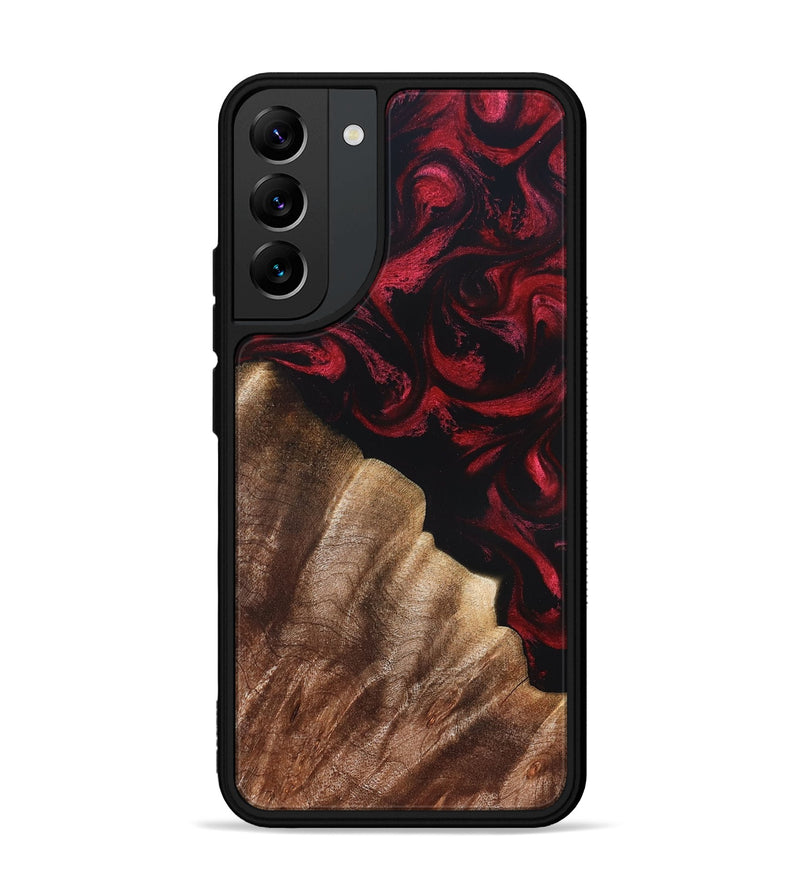 Galaxy S22 Plus Wood Phone Case - Meda (Red, 822124)