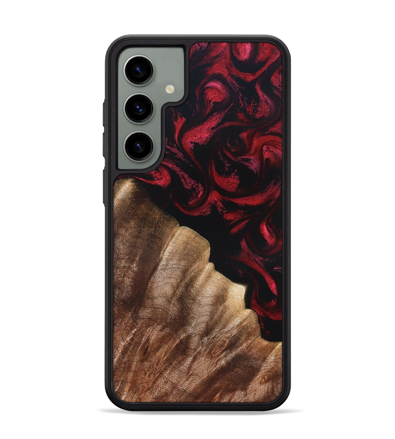 Galaxy S24 Plus Wood Phone Case - Meda (Red, 822124)