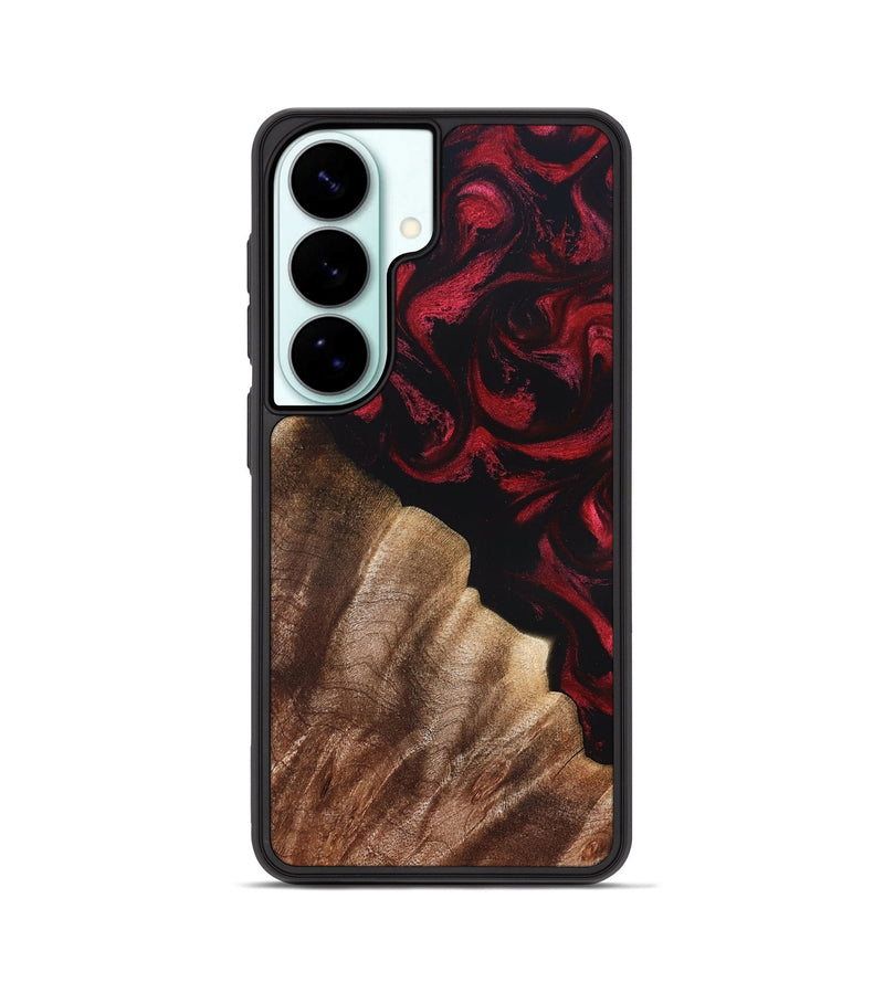 Galaxy S26 Wood Phone Case - Meda (Red, 822124)