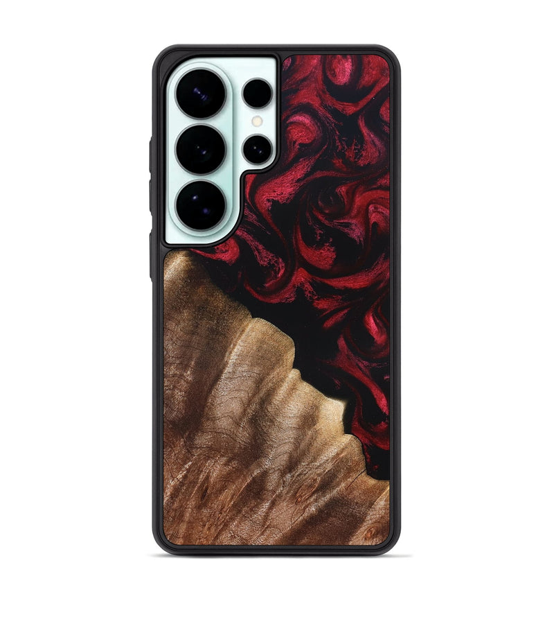 Galaxy S26 Ultra Wood Phone Case - Meda (Red, 822124)