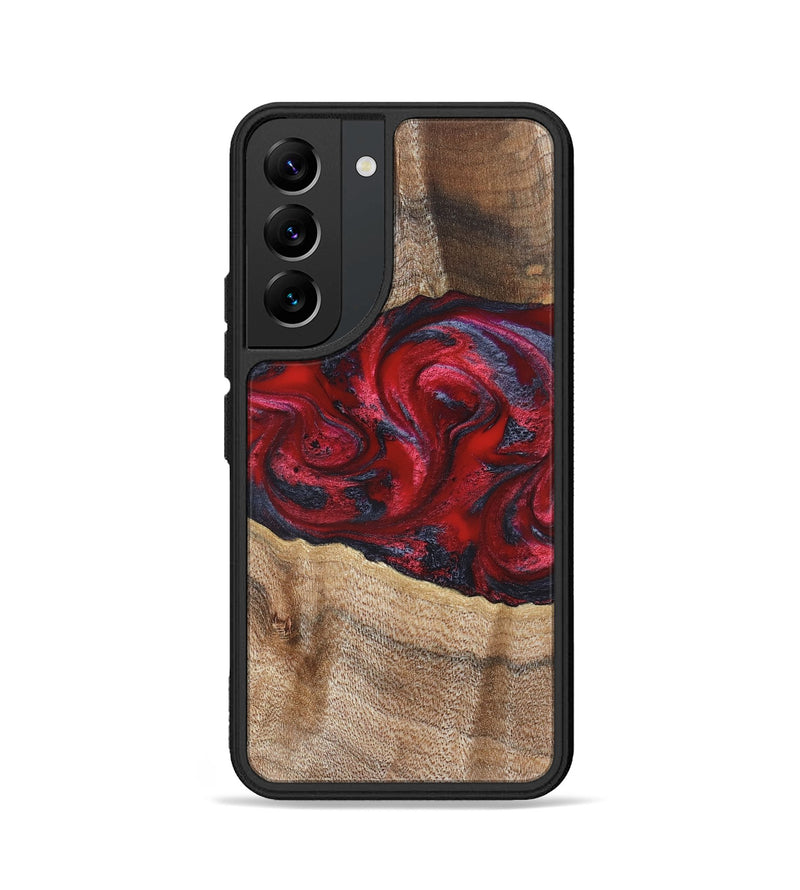 Galaxy S22 Wood Phone Case - Siobhan (Red, 822125)