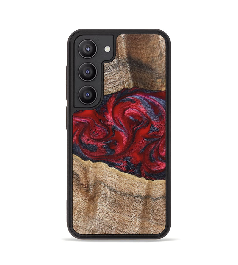 Galaxy S23 Wood Phone Case - Siobhan (Red, 822125)