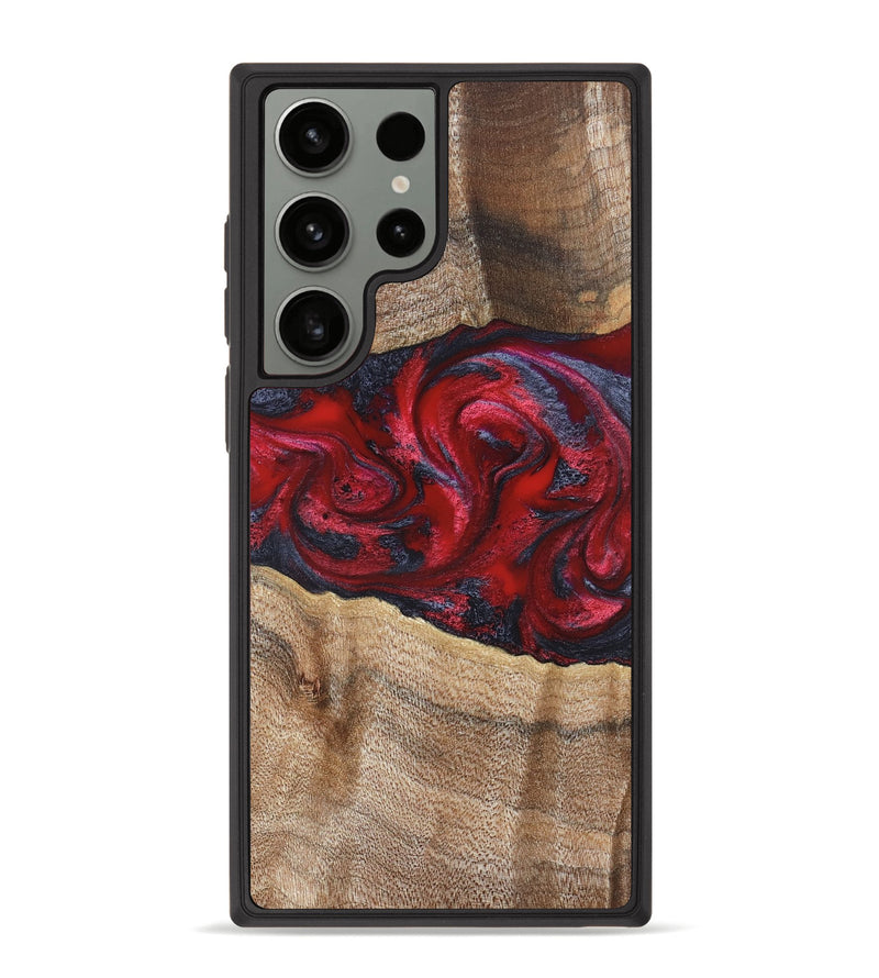 Galaxy S23 Ultra Wood Phone Case - Siobhan (Red, 822125)