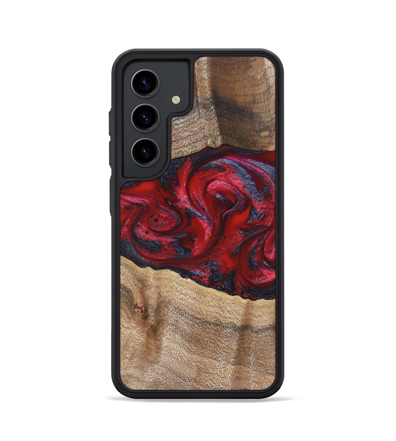 Galaxy S24 Wood Phone Case - Siobhan (Red, 822125)