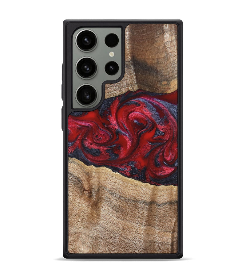 Galaxy S24 Ultra Wood Phone Case - Siobhan (Red, 822125)