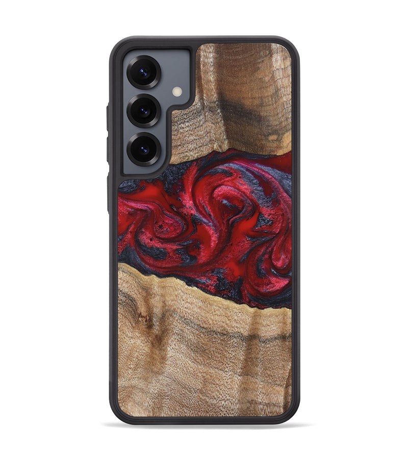 Galaxy S25 Plus Wood Phone Case - Siobhan (Red, 822125)