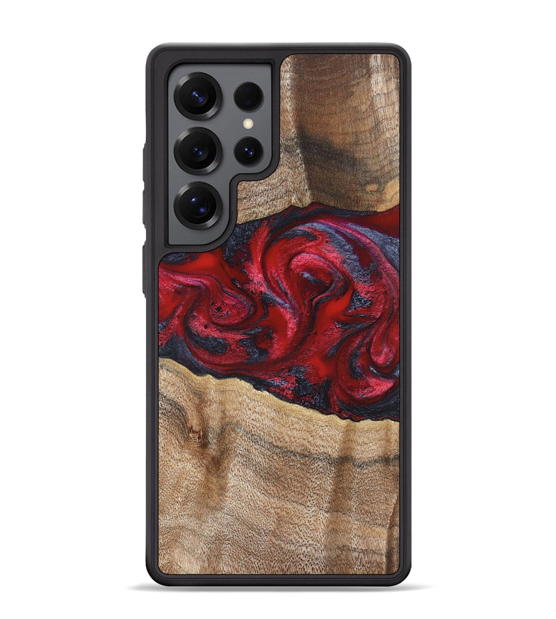Galaxy S25 Ultra Wood Phone Case - Siobhan (Red, 822125)