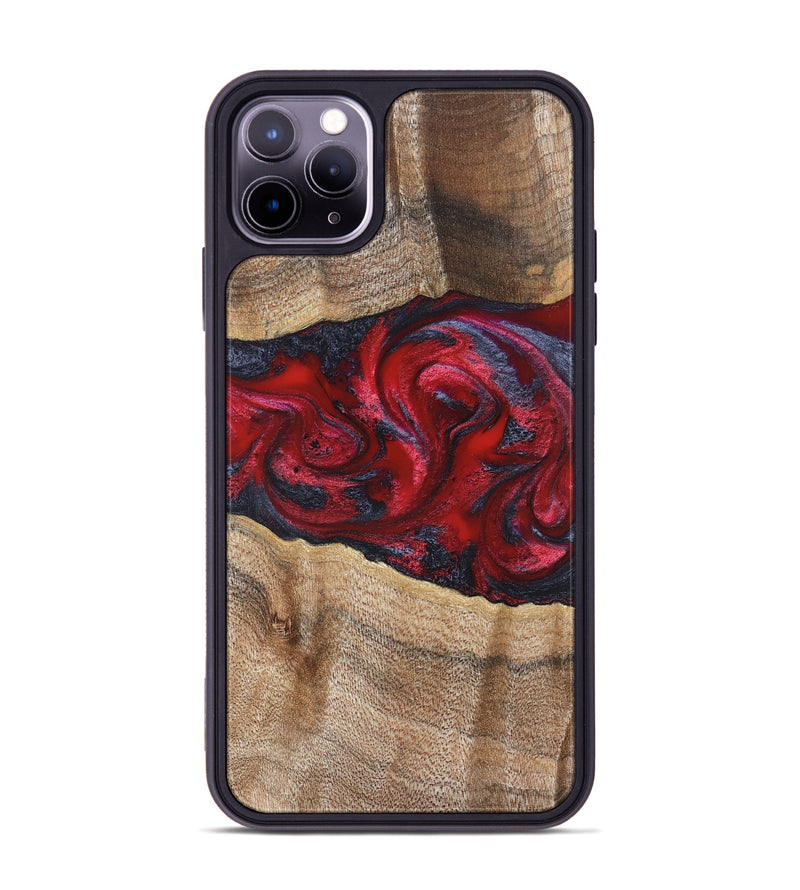 iPhone 11 Pro Max Wood Phone Case - Siobhan (Red, 822125)