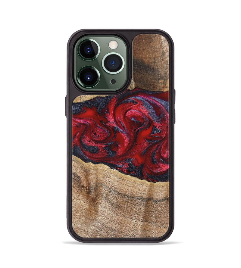 iPhone 13 Pro Wood Phone Case - Siobhan (Red, 822125)