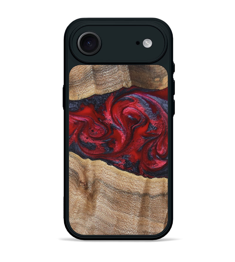 iPhone 17 Air Wood Phone Case - Siobhan (Red, 822125)
