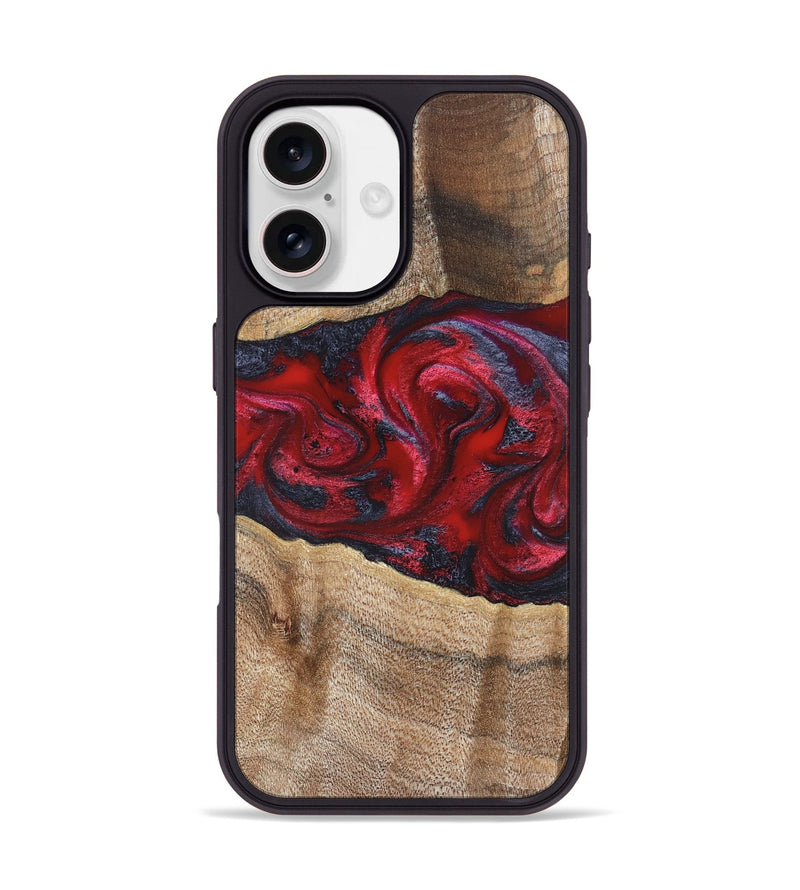 iPhone 17 Wood Phone Case - Siobhan (Red, 822125)