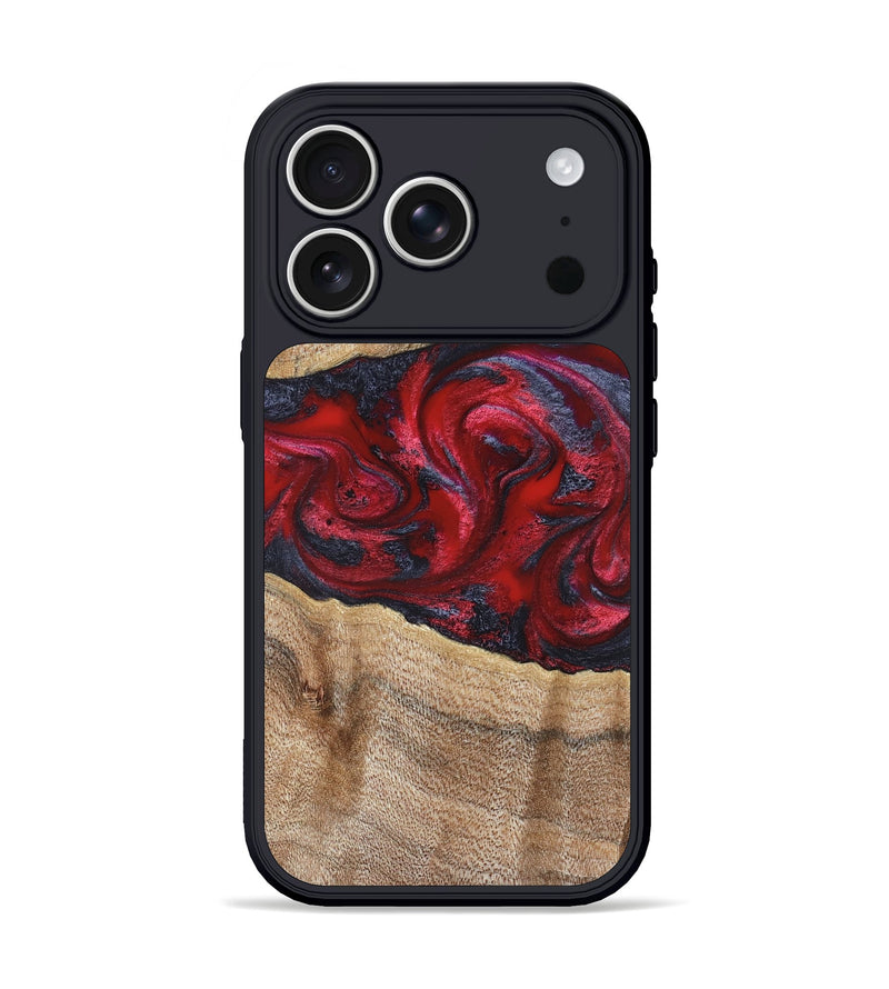iPhone 17 Pro Wood Phone Case - Siobhan (Red, 822125)